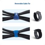 Cable Matters 100-Pack Reusable Hook-and-Loop Cable Ties