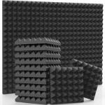 12x12 Pyramid Acoustic Foam Panels - 24 Pack