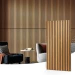 Art3d 4-Pack Acoustic Wood Slat Wall Panels