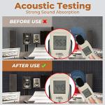 12x12 Pyramid Acoustic Foam Panels - 24 Pack