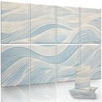 JaneTech 8-Pack Decorative Sound Absorbing Wall Panels