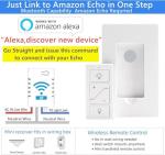 Nexete Smart Wireless Light Switch & Dimmer Kit