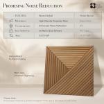 Soon Global 6-Piece Decorative Acoustic Wall Panels