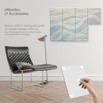 JaneTech 8-Pack Decorative Sound Absorbing Wall Panels