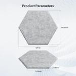 Amantech 12 Pack Self-Adhesive Acoustic Foam Panels