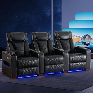CALIVIA Power Reclining Home Theater Seats with USB