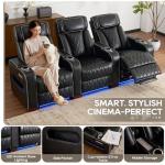 CALIVIA Power Reclining Home Theater Seats with USB