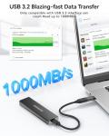GARMESE 1TB Portable SSD - 1000MB/s Speed