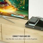 1TB Slim Portable External Hard Drive for All Devices