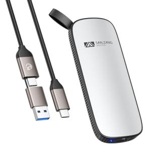 SAN ZANG MASTER 512GB Portable SSD - Lightweight USB-C