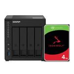 QNAP 4 Bay 12TB NAS with HDMI Output