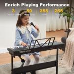 61-Key Electric Piano Keyboard Set for Beginners