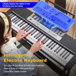 61-Key Electric Piano Keyboard Set for Beginners