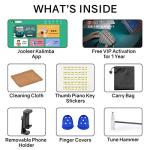 Jooleer 17-Key Smart Kalimba with APP Tuner