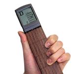 Portable Guitar Chord Practice Tool with Rotating Chart