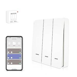 IHSENO ZigBee Smart 3-Gang Wireless Light Switch