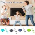 Bluetooth Electronic Drum Set with Air Drum Sticks