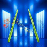 Bluetooth Electronic Drum Set with Air Drum Sticks