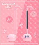 Otamatone Kirby Pink Star Musical Synthesizer Toy