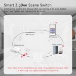 IHSENO ZigBee Smart 3-Gang Wireless Light Switch