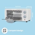 COMFEE' Compact Toaster Oven for Baking and Broiling