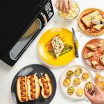 Nostalgia Retro 900-Watt Countertop Microwave Oven