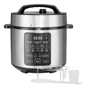 Simple Deluxe 12-in-1 Electric Pressure Cooker 6QT