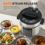 Simple Deluxe 12-in-1 Electric Pressure Cooker 6QT