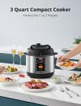 COMFEE’ 7-in-1 Electric Multi Cooker, 3 Quarts