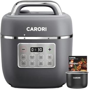 CARORI 3QT Electric Pressure Cooker with 8 Functions