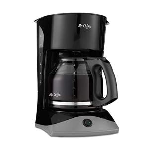 Mr. Coffee 12-Cup Black Coffee Maker with Auto Pause