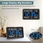 DreamSky Large Digital Clock with USB & Battery Backup