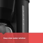 BLACK+DECKER 5-Cup Coffee Maker, Sleek Black