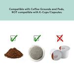 Compact Single-Serve Coffee Maker with Travel Mug