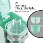 Compact Single-Serve Coffee Maker with Travel Mug