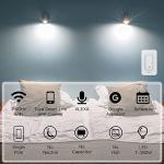 Smart Light Switch, No Neutral Wire, 2 Pack