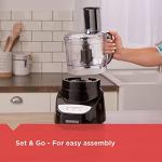 BLACK+DECKER 8-Cup Food Processor with S-Blade