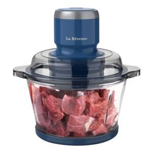 La Reveuse 7-Cup Electric Food Processor - Blue