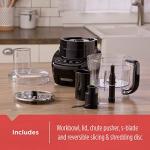 BLACK+DECKER 8-Cup Stainless Steel Food Processor