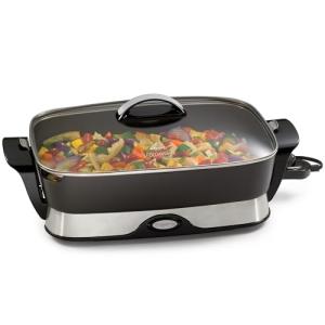 Presto 16-Inch Electric Foldaway Skillet, Black