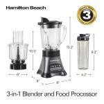 Hamilton Beach Blender and Food Processor Combo 700W