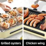 Aoran Electric Smokeless Grill with Adjustable Temperature