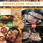 AEWHALE 3-in-1 Electric Grill and Skillet