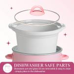 Paris Hilton 3.5-Quart Pink Manual Slow Cooker