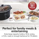 Hamilton Beach 10 Quart Portable Slow Cooker