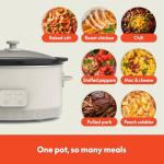 Bella 6Qt Programmable Slow Cooker with Nonstick Pot