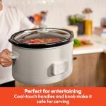 Bella 6Qt Programmable Slow Cooker with Nonstick Pot