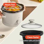 Bella 1.5 Qt Slow Cooker with Manual Control