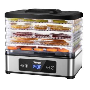 Rosewill Compact Food Dehydrator with Adjustable Timer