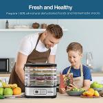 OSTBA 5-Tray Food Dehydrator with Timer & Temp Control